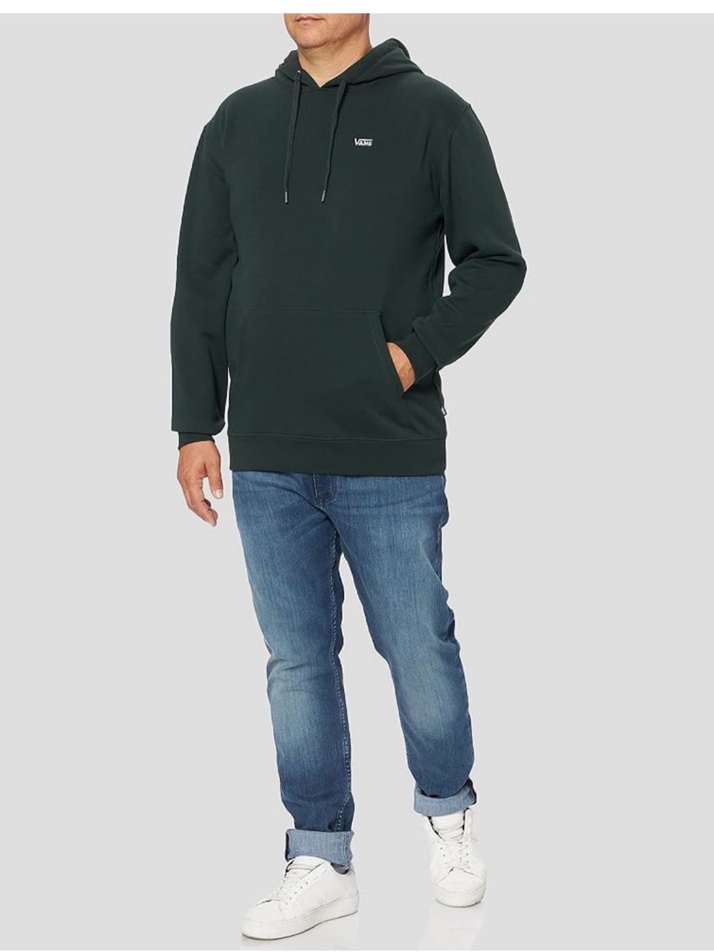 Vans Men's Forest Green Pullover Hoodie